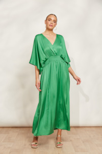 Eb Ive: Elysian Maxi Dress - Emerald