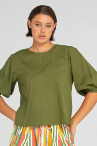 Summer Selection: Ava Top - Khaki
