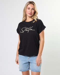 Stella And Gemma: Cuff Tee - Stella Cub