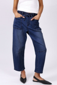 Leo Barrell Pants - Ink