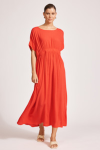 Alegria Dress- Coral