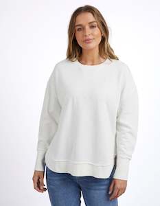 Simplified Sweatshirt - Ecru