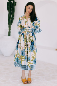 Bahama Dresses - Green/Blue