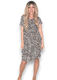Jungle Dress - Beige Leopard