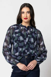 Tilly Shirt - Navy Mist