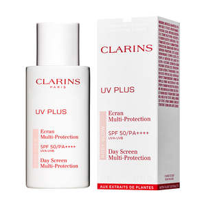 Clarins UV Plus Anti-Pollution Tinted Sunscreen SPF 50 Rosy Glow 娇韵诗粉色&hellip;