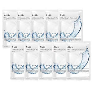 Abib Mild Acidic pH Sheet Mask Aqua Fit 10 Sheets 水库面膜10片