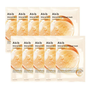 Abib Mild Acidic pH Sheet Mask 10sheets 谷胱甘肽面膜10片