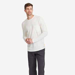 Mens Tops: Men's Soft Merino Long Sleeve Tee