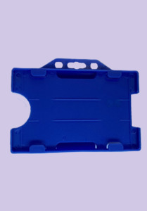 Products: Hard Plastic - Double Sided Landscape Blue - Allcard Services NZ
