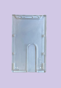 Products: Hard Plastic - Portrait Clear - Allcard Services NZ