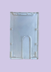 Products: Hard Plastic - Portrait Clear - Allcard Services NZ