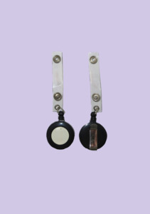 Products: Retractable Keypull Zinger with Strap - Allcard Services NZ