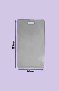 Products: Large Heavy Duty Plastic (P115x70mm) - Allcard Services NZ