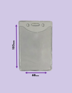 Products: Portrait Plastic Pouches (P105x68) - Allcard Services NZ