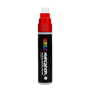 Mtn Acrylic Marcador: MTN Acrylic Marcador 15mm Red