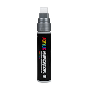 Mtn Acrylic Marcador: MTN Acrylic Marcador 15mm Silver