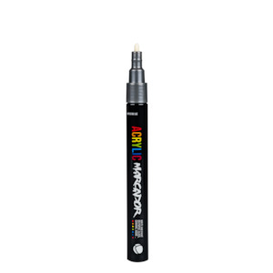 Mtn Acrylic Marcador 1mm: MTN Acrylic Marcador 1mm Silver