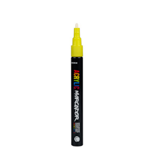 Mtn Acrylic Marcador 1mm: MTN Acrylic Marcador 1mm Yellow