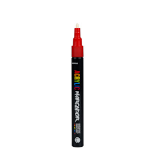MTN Acrylic Marcador 1mm Red