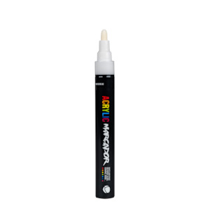 Mtn Acrylic Marcador 2mm: MTN Acrylic Marcador 2mm White