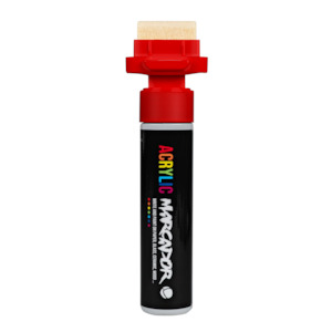 Mtn Acrylic Marcador: MTN Acrylic Marcador 30mm Red