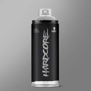 Mtn Pro Metallic Paint: MTN Hardcore 400ml - Silver Chrome