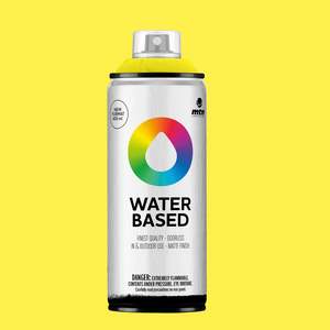 Water Based: MTN Water Based 400ml Fluorescent Yellow