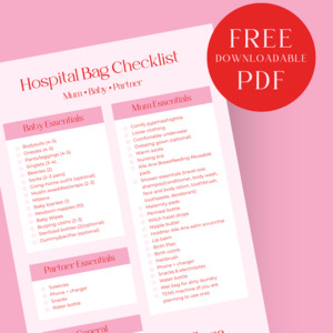 Hospital Bag Essentials: Hospital Bag Checklist