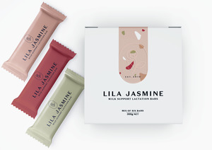 Lila Jasmine Lactation Bars Mixed Flavours 6pk