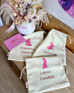 Hospital Bag Organiser Set of 3 + Free Checklist