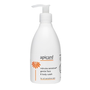 Apicare Manuka Sensitive Face & Body Wash 500mL