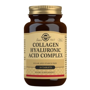 Products: Solgar Collagen Hyaluronic Acid Complex 30 tablets