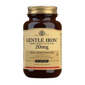 Products: Solgar Gentle Iron 20MG 30 Capsules
