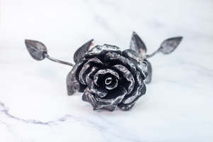 Forever Flowers: Steel Rose