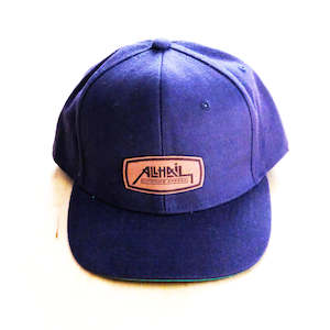 Mens Clothing: Snapback Cap - Angles - Navy