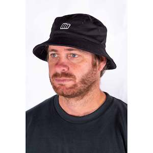 Mens Clothing: Bucket Hat - Essentials Range - Black