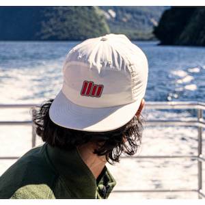 Nylon Cap  - Logo - Ecru