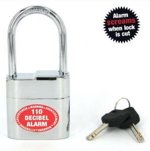 Security: Lock Alarm Padlock