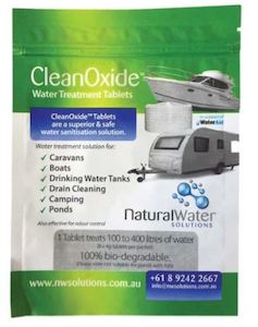 Outside Living And Camping: CleanOxide Water Treatments Tablets