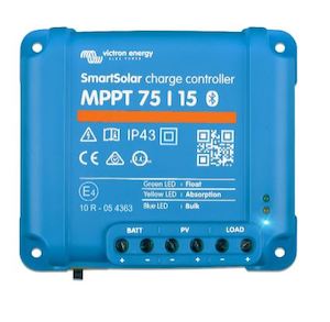 Lighting: Victron SmartSolar Controller MPPT 75/15