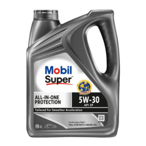 Engine Oil: Mobil Super 3000 Formula 5W-30 - High Performance Motor Oil
