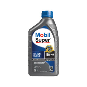 Engine Oil: Mobil Super Friction Fighter 15W-40 - Synthetic Engine Oil