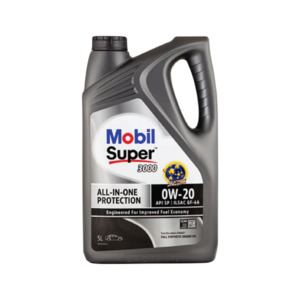 Mobil Super%E2%84%A2: Mobil Super 3000 0W-20 - Synthetic Engine Oil 5LT