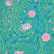 Kaffe Fassett Ferns - Turquoise