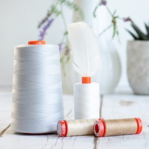 Thread 1: Aurifil 50WT 100% Cotton Thread 1300m