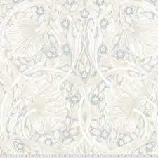Wide Backings: Morris and Co. Wide Backing Pimpernel - Silver