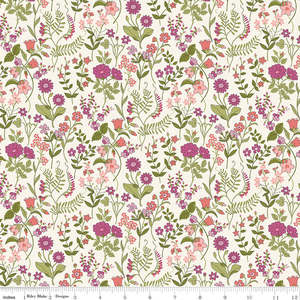 Liberty Fabrics Lasenby Cottons: Liberty Botanists Lola Scatter A