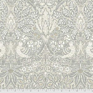 William Morris: Morris & Co Hawkdale Pure Dove and Rose Taupe