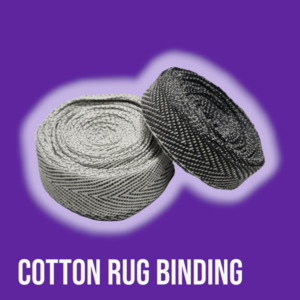 Iron-On Professional Rug Binding